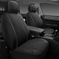 Skechers Seat Covers Contour Foam Cozy Fit,Leather Car Seat Covers, Car Seat Covers Front Seats Airbag Compatible, Universal Automotive Comfort for Most Cars, Vans, Trucks, SUV,Black - color: Black and Black