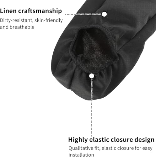 2 Pcs Arm Rest Cover for Car Arm Rest Cushion Armrest Covers Elastic Fabric Car Front Seat Universal Replacement Center Console Lid Skin Protectors Car Interior Accessories for Car SUV Truck Van