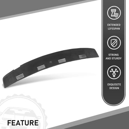 Dash Cover Dashboard Panel, Fit Dodge Ram 1500 2002-2005/2500 3500 2003-2005, Instrument Panel Cover Black - color: BLACK