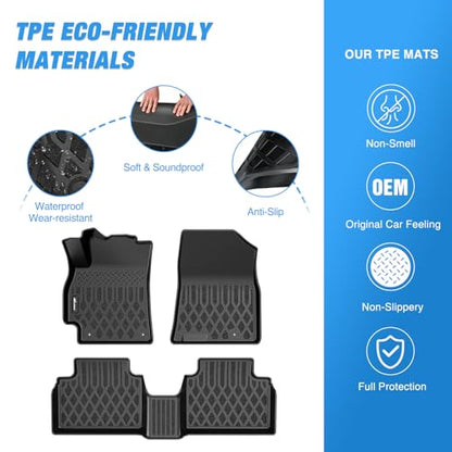 Nilight Floor Mats for Kia K4 2025 2026 All Weather Custom Fit Heavy Duty Floor Liners - color: 2025-2026 Kia K4