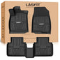 LASFIT Floor Mats for 10th Gen Honda Accord 2022 2021 2020 2019 2018 Sedan (Gasoline & Hybrid), All Weather TPE Custom Fit Anti-Slip Full Coverage Floor Liners,1st & 2nd Row, Black - style: 5）For Honda Accord | 2018-2022 | 1st & 2nd Row