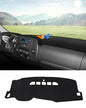 Autorder Dashboard Cover Mat for 2007-2013 Chevy Chevrolet Silverado/GMC Sierra with Two Glove Boxes Accessories Dash Cover Flannel Dash Mat Sunshade Glare UV Rays Protector - size: Black 07-13 Silverado 2 Glove Boxes