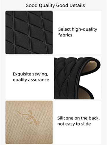 3D Decompression Car Seat Cushion Breathable and Comfortable Driver Seat Cushion Non-Slip Car Seat Pads for Car,Truck,SUV,Truck,Etc (Single Piece, Black)… - color: Black, style: Single piece