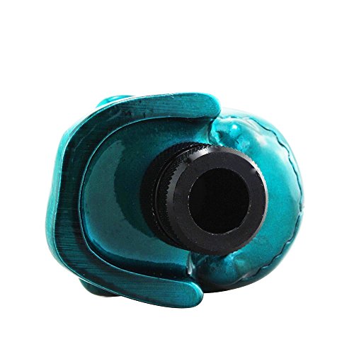 Blue Skull Manual Automatic Gear Shift Knobs - color: Blue