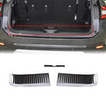 Black Rear Trunk Door Sill Guard Cover Compatible with Honda New Pilot 2023~2026 Rear Bumper Protector Guard Scuff Plate Stainless Steels Inside - size: Inside