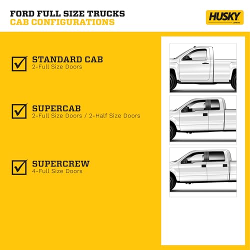 Husky Liners Weatherbeater Frunk Liner | Fits 2022-2026 Ford F-150 Lightning | Frunk, 1-pc. Black - 43341 - style: Frunk