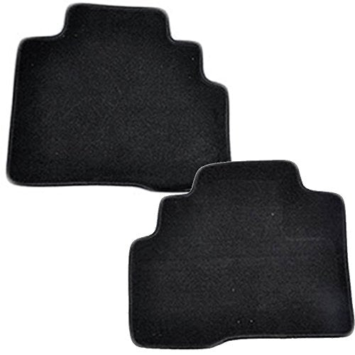 Floor Mats Compatible with 2007-2012 Toyota Yaris, 4Dr Factory Fitment Car Floor Mats Front & Rear Nylon by IKON MOTORSPORTS, 2008 2009 2010 2011