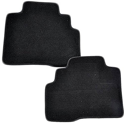 Floor Mats Compatible with 2007-2012 Toyota Yaris, 4Dr Factory Fitment Car Floor Mats Front & Rear Nylon by IKON MOTORSPORTS, 2008 2009 2010 2011
