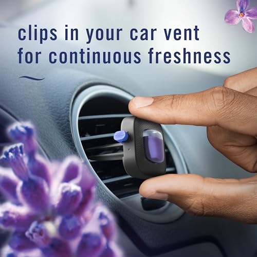 Febreze Car Vent Clip, Downy Calm Scent, 2 Count, 0.13 oz Total - size: 0.07 Fl Oz (Pack of 2)