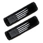 American USA Flag Seat Belt Strap Cover Pad, Patriotic Interior Car Accessories, for Auto Car Truck Pickup 2025, Fulffy Shoulder Neck Cushion Protector, 2 PCS, Black