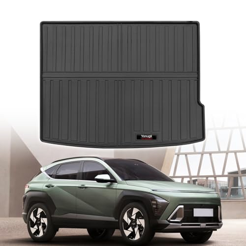 Custom for 2024 2025 2026 Hyundai Kona (Include EV) Cargo Mats Trunk Liner All Weather TPE Protection Mat Accessories (for 2024-2026 Hyundai Kona)