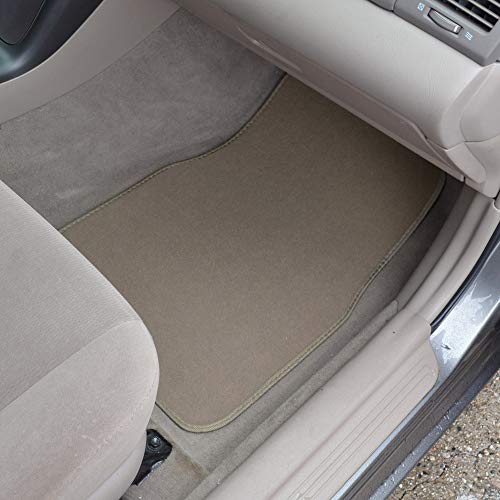 Motor Trend Premium Inter-Lock Backing Carpet Car Floor Mats - Front & Rear, Thick & Durable Auto Protection, Fits Most Cars Truck SUV Coupe Sedan