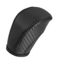 Riloer Car Gear Shift Stick Cover, Car Faux Leather Gear Shift Knob Cover, Compatible with Volkswagen Golf R 2015-2019, 1 Set (Black Thread) - color: Black Thread