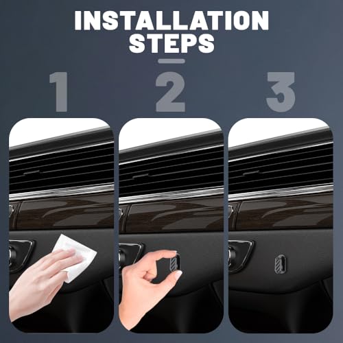 4PCS Car Mini Hook, Multifunctional Auto Backseat Hangers, Self-Adhesive Wall Hanging Hooks, Vehicle Interior Accessories Universal Hook Stickers for Key, Mask, Earphone, Charging Cable