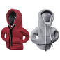 VVAG Gear Shift Hoodie, Car Gear Shift Cover, Universal Fit Knob Cover Gift (Red+Grey), 878 - color: Red+Grey