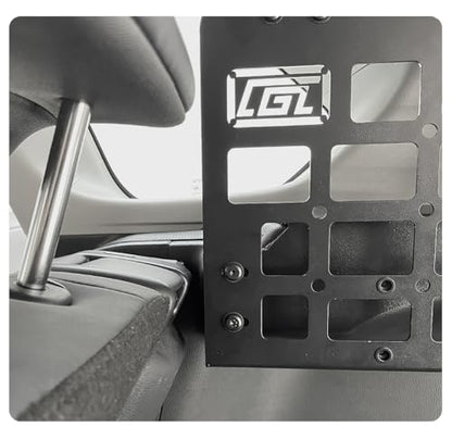 for Toyota RAV4 2019-2024 Modular Storage Panel Shelf Rear Trunk Luggage Molle Panel Luggage Carrier Trunk Organizer Aluminum Alloy (Side Panels)