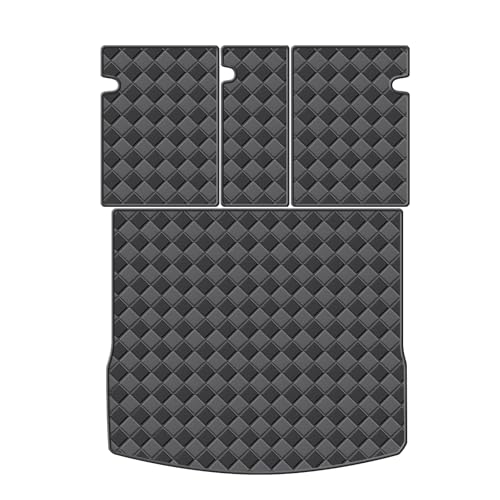 Cargo Mat & Backrest Mats for 2015-2025 2026 Porsche Macan (Not for Electric) Accessories, All Weather Waterproof Rear Cargo Liner Rear Trunk Liner Back Seat Cover Protector - size: 2015-2026 Porsche Macan