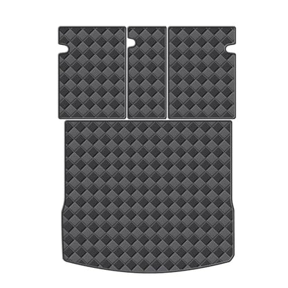 Cargo Mat & Backrest Mats for 2015-2025 2026 Porsche Macan (Not for Electric) Accessories, All Weather Waterproof Rear Cargo Liner Rear Trunk Liner Back Seat Cover Protector - size: 2015-2026 Porsche Macan