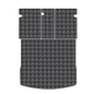 Cargo Mat & Backrest Mats for 2015-2025 2026 Porsche Macan (Not for Electric) Accessories, All Weather Waterproof Rear Cargo Liner Rear Trunk Liner Back Seat Cover Protector - size: 2015-2026 Porsche Macan