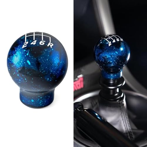 Cosmic Space Shift Knob Compatible with Subaru 6 Speed WRX: 2015-25 / STI: 2004-21, Cosmic Blue - color: Cosmic Blue