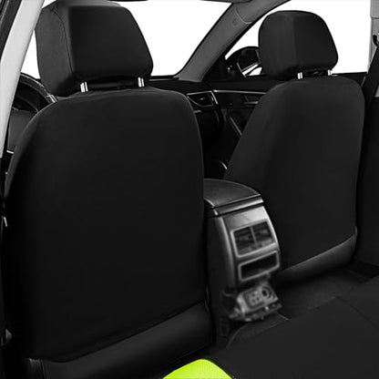 Flying Banner Butterfly car seat Covers ful Set Fashion Universal Lady Woman Female Rear Bench Split Colorized (Green, Full Set) - color: Green, size: Full set