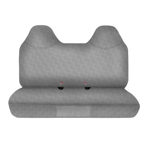 600D Thickened Waterproof Oxford Fabric Front Bench Seat Cover for Ford F250 F350 F450 F550 1999-2007 Super Duty Trucks Waterproof Full Bench Seat Cover-Gray - color: Gray, size: Waterproof Oxford Cloth