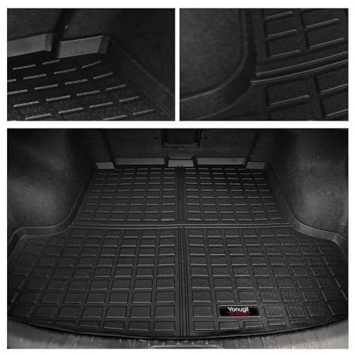 for 2013-2018 Nissan Altima Floor Mats & Trunk Cargo Liner Set All Weather TPE Rubber Mat Black (for 2013-2018 Nissan Altima) - color: 2013-2018 Nissan Altima