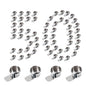 GSE Games & Sports Expert Stainless Steel Cup Holder, Drop-in Cup Holder for Casino Poker Tables, Work Desks, Boats, RVs, Cards & Trucks (Slide Under) - color: Jumbo, style: 50-Pack
