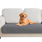 PAWFINITY Waterproof Couch Cover for Dogs, Pee Proof Pet Blanket, Paw Print Quilted, Pet Hair Resistant, Scratch-Resistant, Washable Furniture Protector for 2-3 Seat Sofa and Bed, 30x80 Inch, Grey - size: 80x30 inch (pack of 1)