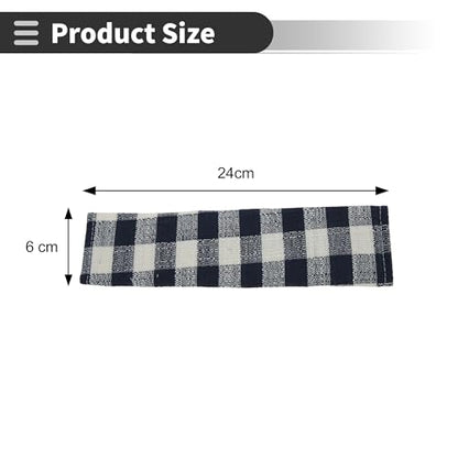 Navy Blue Seat Belt Cover Pad Polyester 24cm Seatbelt Strap Cushion Shoulder Padding 2 Pcs - color: Navy Blue