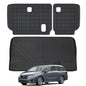 Cargo Liner Trunk Mats for 2011-2025 Honda Odyssey, TPE All Weather Protection Car Trunk Mat Accessories-Black - size: 2011-25|For Honda Odyssey|Cargo Liner