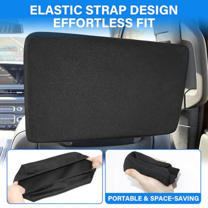 2-Pack Rear Seat Screen Protectors for 2021-2025 2026 Cadillac Escalade/GMC Yukon/Chevrolet Tahoe Suburban Storage Models, Neoprene Shockproof Covers Anti-Scratch Dust & Impact
