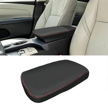 Compatible with Center Console Armrest Cover for Toyota Avalon 2013 2014 2015 2016 2017 2018 Leather Arm Rest Storage Box Lids Cushion Protector Pad
