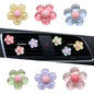 6PCS Flower Air Vent Clips, Air Conditioner Outlet Decoration, Cute Car Dashboard Accessories, Universal Aut Interior Decorative Accessories for Women Girls