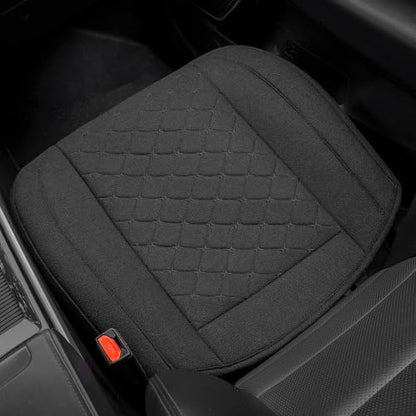 Car Seat Cover,Bottom Car Seat Covers Cloth,Front Seat Only,Fabric Wrap Around The Bottom,Breathable Car Seat Protector Fits 95% of Vehicles 1 Piece,Black - color: allBlack