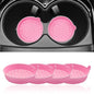 4-Pack Universal Cup Holder Coasters, Black Silicone Inserts - Keep Your Car Clean with Non-Slip & Spill-Proof Coasters for All Vehicles (Pink) - color: pink
