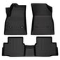 All Weather Rubber Car Floor Mats Compatible with 2016-2019 Chevrolet Cruze, No Fit 2016 Cruze Limited,TPE Full Set Includes 1st 2nd Row Front (with 2016-2019 Chevrolet Cruze) - color: with 2016-2019 Chevrolet Cruze
