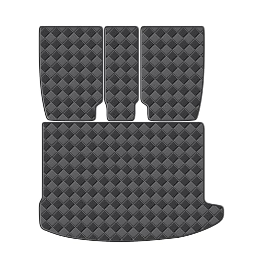 Cargo Mat & Backrest Mats for 2017-2024 Mini Countryman F60 Accessories, All Weather Waterproof Rear Cargo Liner Rear Trunk Liner Back Seat Cover Protector - size: 2017-2024 Mini Countryman F60