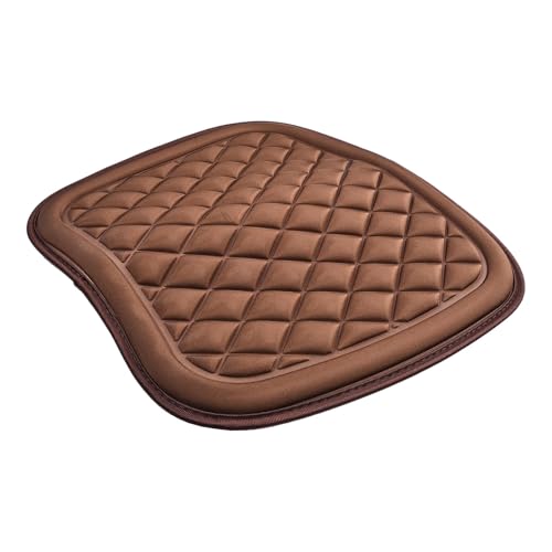 Car for Seat Cushion with for Memory Foam and Non-Slip Bottom, 3D Ventilated Design Cooling, Anti-Slip Driver for Seat, 44x48cm