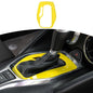 RT-TCZ for Chevy Camaro Gear Shift Panel Trim Cover Yellow for Chevrolet Camaro 2016-2024 Yellow Interior Accessories