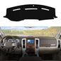 Dashboard Dash Cover Mat Carpet Compatible with 2010-2014 Dodge Ram 1500 2500 3500 （Black） - size: 2010-2014 Ram