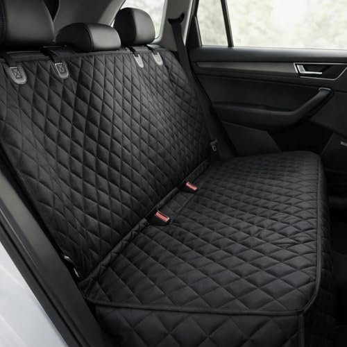 fidozen Waterproof Dog Car Seat Cover for Back Seat: Suitable for Small and Large Dogs, Hammock and Pet Protector, Backseat seat Cover (Full Bench, Medium(54" W)) - color: Full bench, size: Medium(54" W )