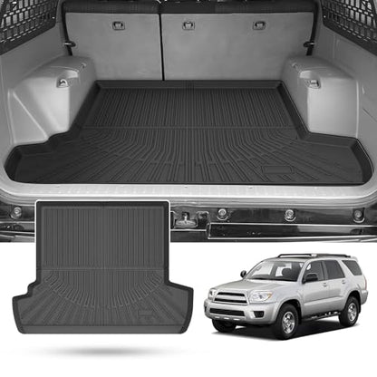 4Runner Cargo Liner - Trunk Mat for Toyota 4Runner 2003-2009, All Weather Cargo Mat for 4Runner Accessories, Heavy Duty Car Mats, Car Accessories - size: 2)Toyota 4runner 2003-2009
