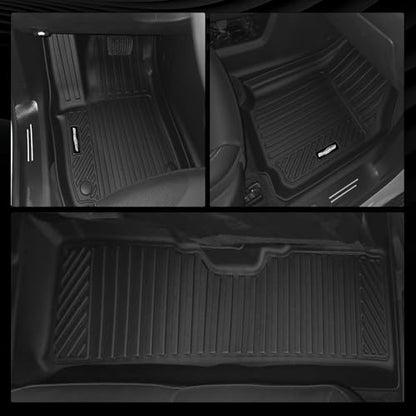 Floor Mats for Audi Q5 2025 2026(Not for PHEV), Trunk Mat and Backrest Mat All Weather TPE Protector for Audi Q5 Accessories - size: 17)Q5/SQ5|2025-2026