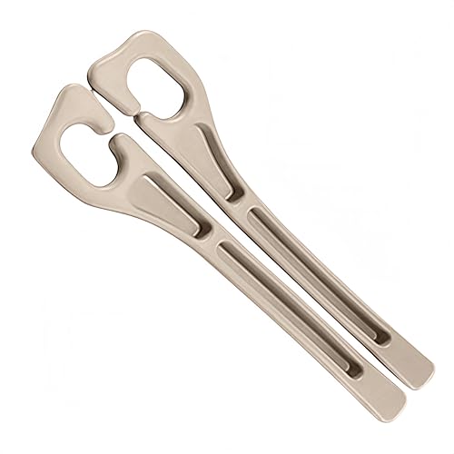 Car Seat Gap Filler, 2-Pack No Drop Seat Guard Universal Fit Car Seat Gap Plug Anti-Drop with Storage, Fill The Gap Between Seat and Console, Auto Accessories for SUV Truck Sedan (Cream) - color: Cream