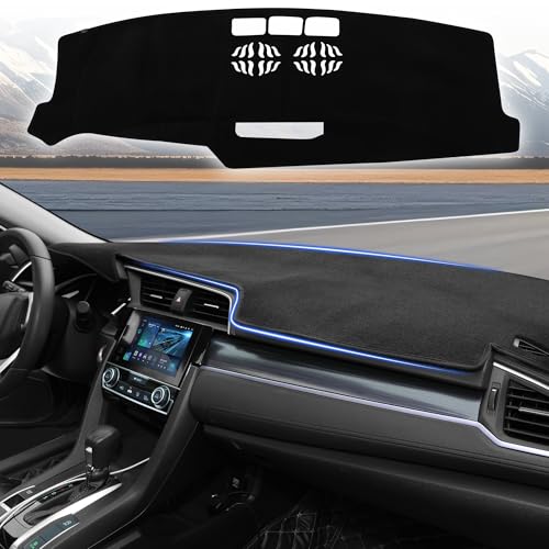 YYCKE Dash Cover Mat Custom Fit for 2017-2024 2025 2026 Mazda CX5 Accessories Dashboard Pad Carpet Protector - size: Mazda CX5 2017-2026