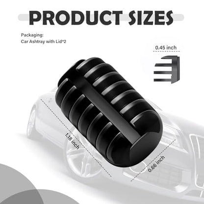 2026 Upgraded 6PCS Car Cup Holder Inserts,Non-Slip Silicone Cup Holder Inserts for Car with Flexible Leaves,Universal Cupholder Insert for Cars Interior Accessories