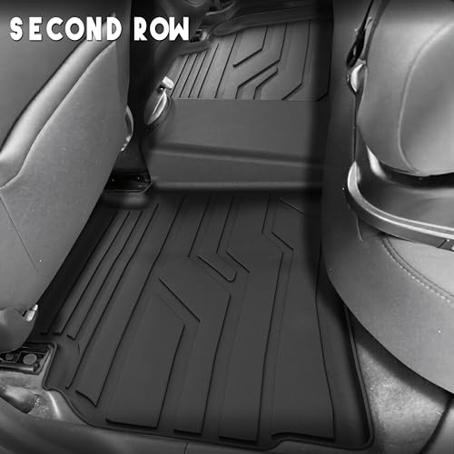 KARPAL Floor Mats for 2016-2025 Chevrolet Chevy Malibu, All-Weather TPE Custom Fit Floor Liners Car Accessories - style: 2016-2025 | For Chevy Malibu | 1st&2nd Row