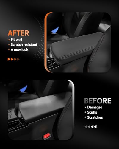 CDEFG for Toyota Prius 2023-2025 2026 Center Console Cover Armrest Box Cover for Prius (LE, XLE, Nightshade Edition, Limited) Accessories Arm Rest Protector