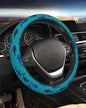 Steering Wheel Cover Accessories Neoprene Cover, Breathable Non-Slip Easy to Install Suitable for Women Men, 14.5-15.5 Inch for Car SUV Van Truck Universal - Cute Shark - color: Cute Shark